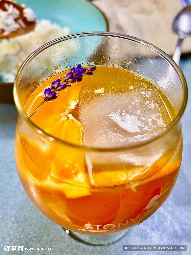 橙味冰飲 清爽夏日之選