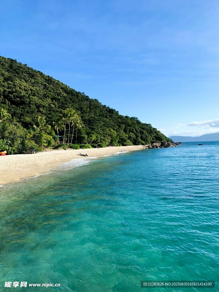 美麗海濱風光