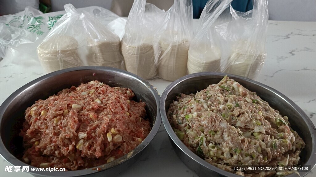 肉餡