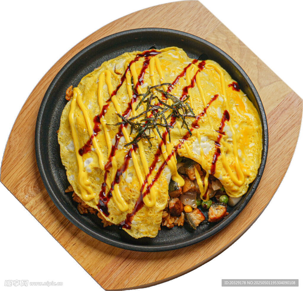 美味蛋包飯 誘人色澤