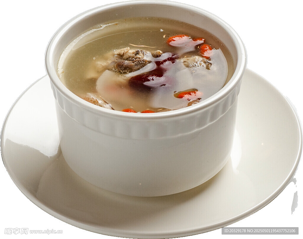 滋補養生湯品特寫 椰子雞湯