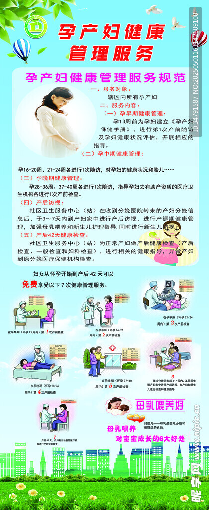 孕產婦健康管理服務