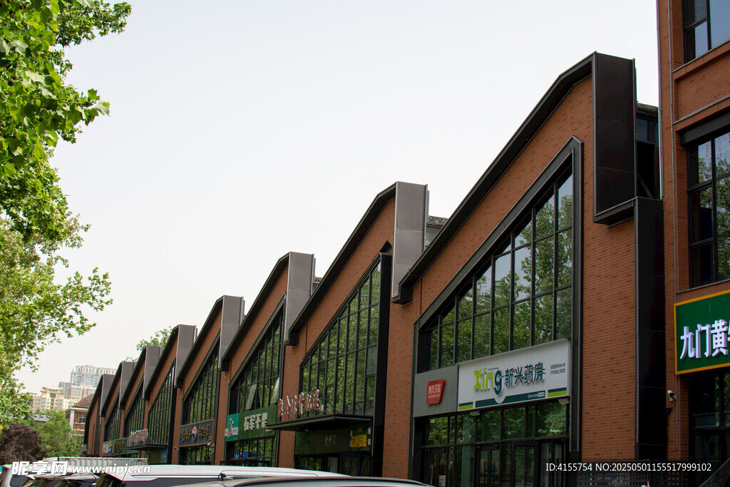 沿街商鋪建筑外觀展示