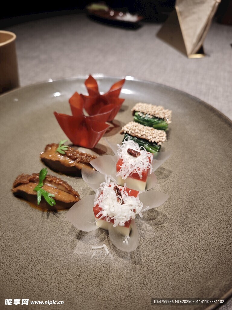 精致日式刺身擺盤