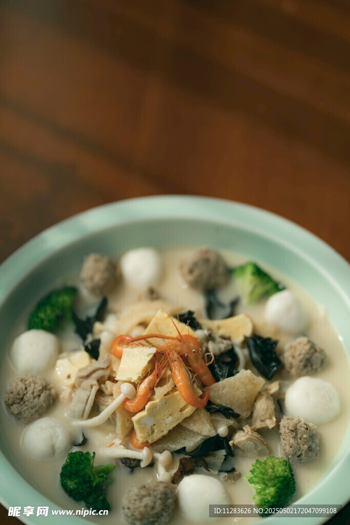 海鮮蔬菜丸子湯