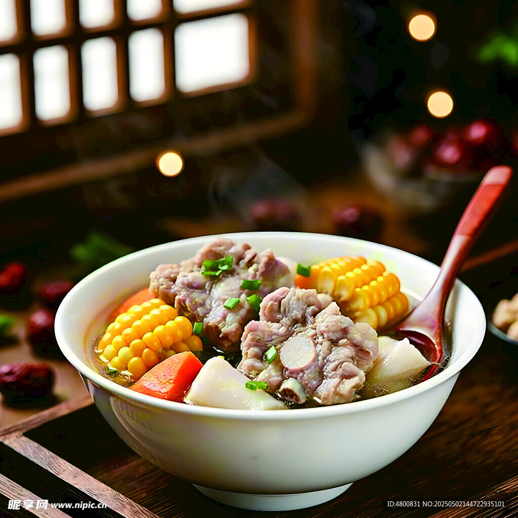 山藥玉米排骨湯
