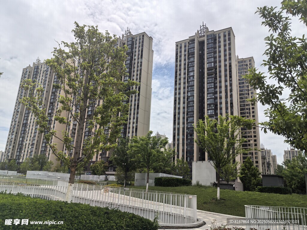 現代高層住宅景觀