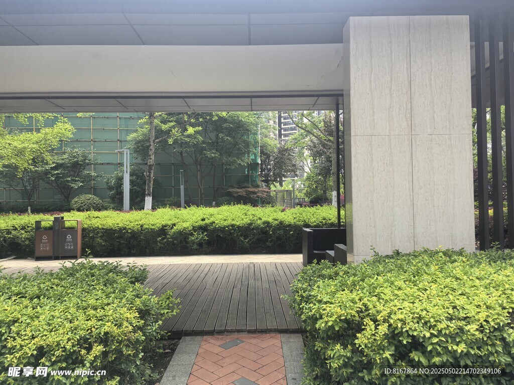 庭院綠植景觀一角