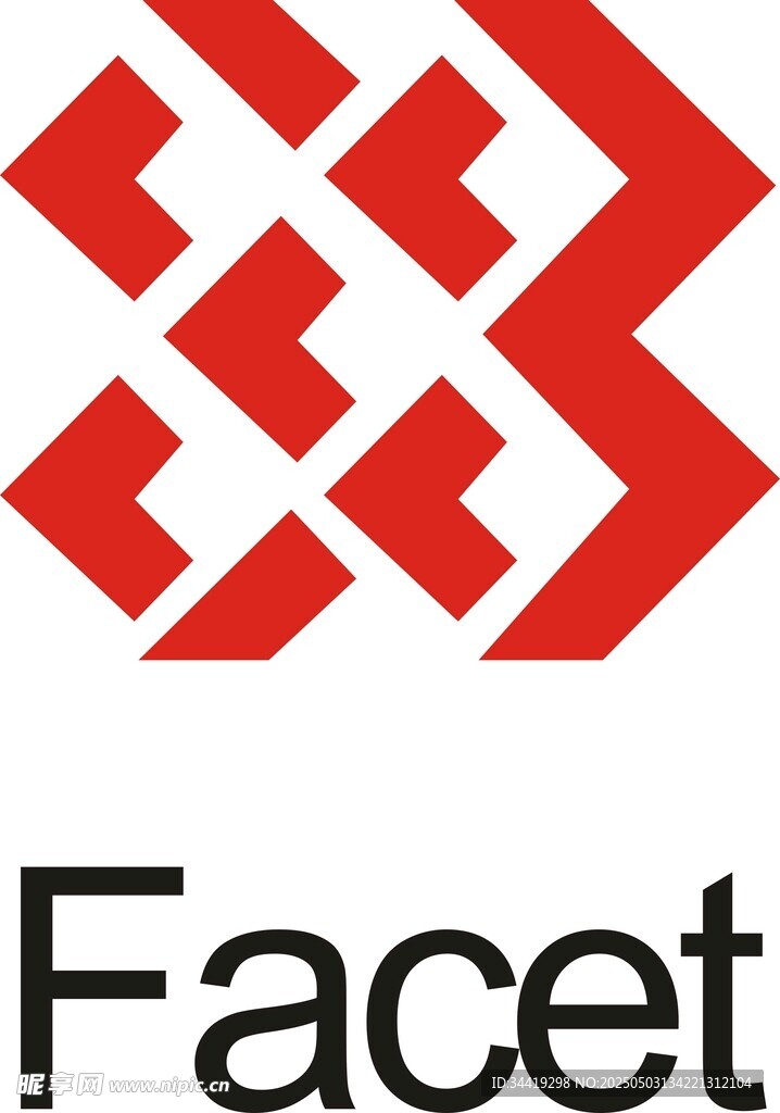 Facet公司標志展示