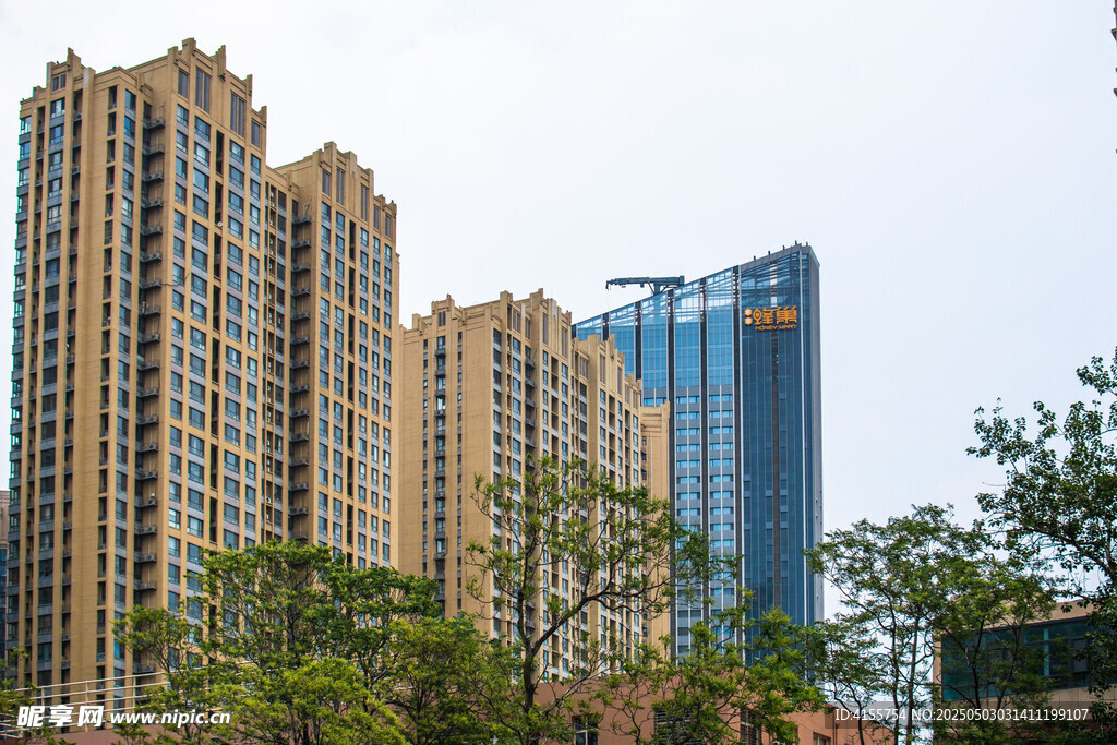 城市高樓景觀