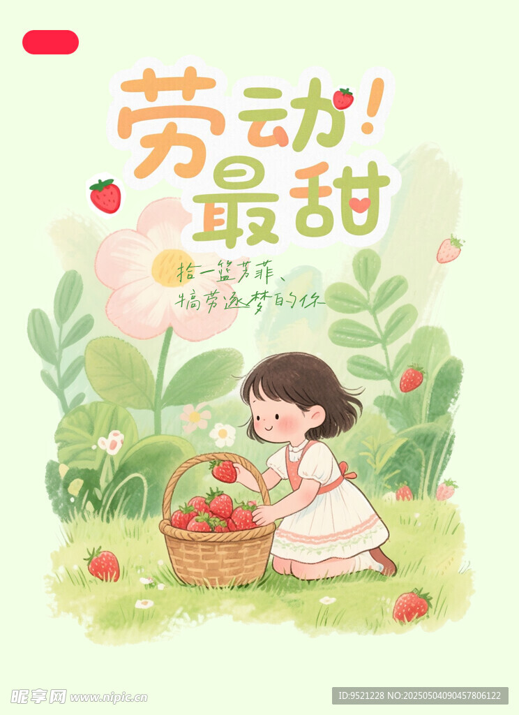 卡通勞動主題