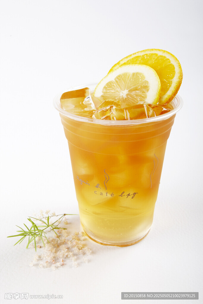 檸檬紅茶 果汁飲品圖片