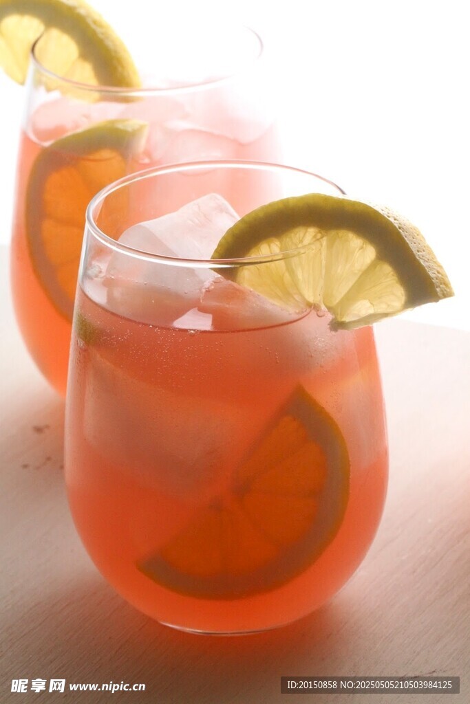 西柚檸檬果汁飲品圖片