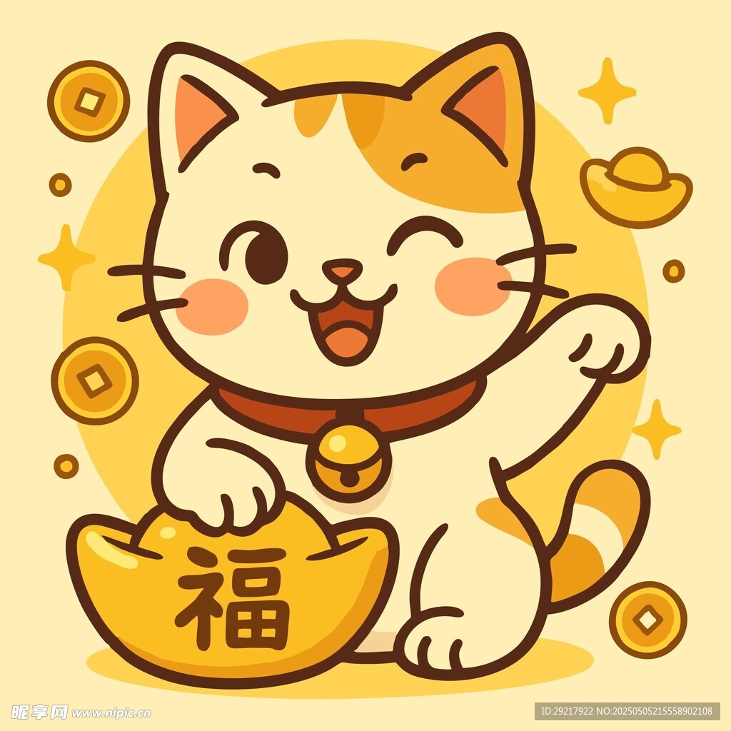 招財福貓送好運
