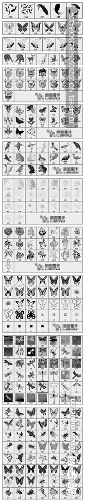 筆刷 動物類 