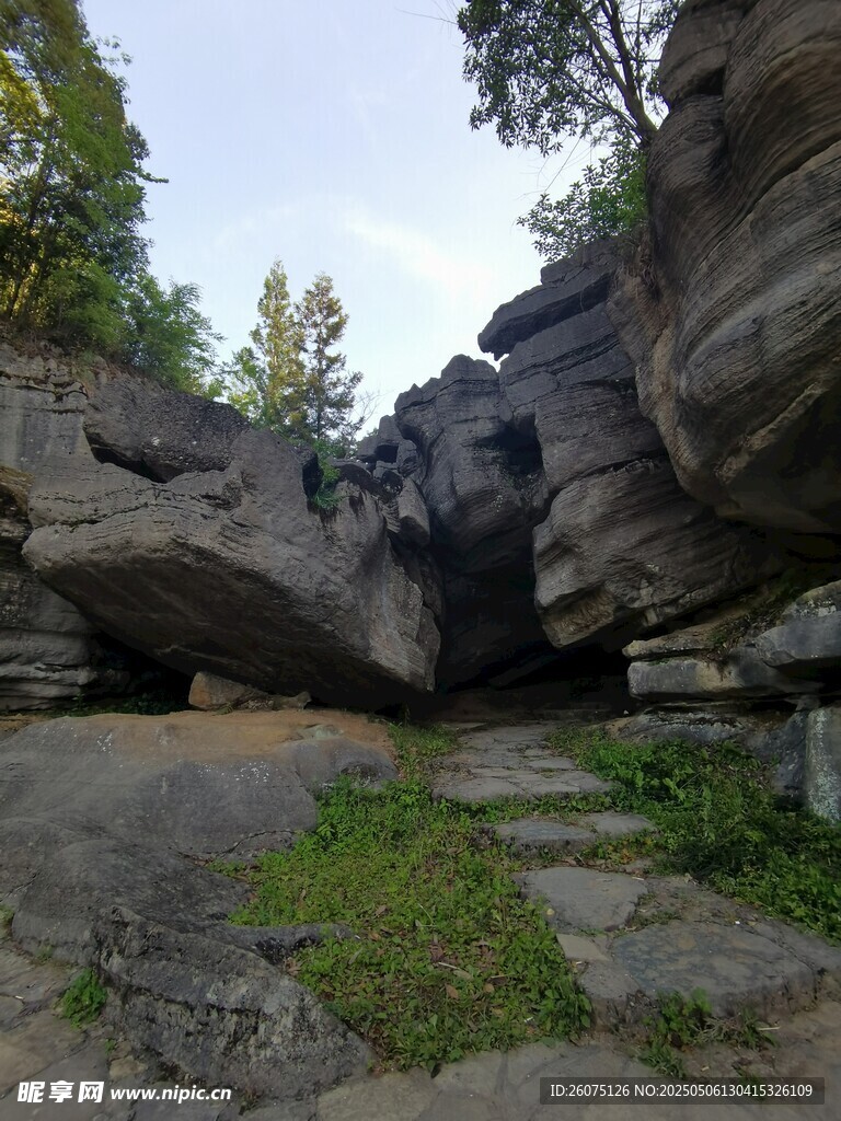巖石景觀