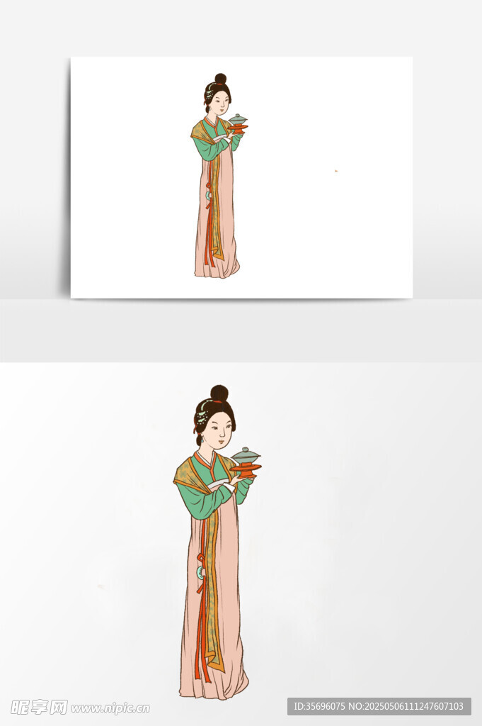 古風漢服女子形象展示