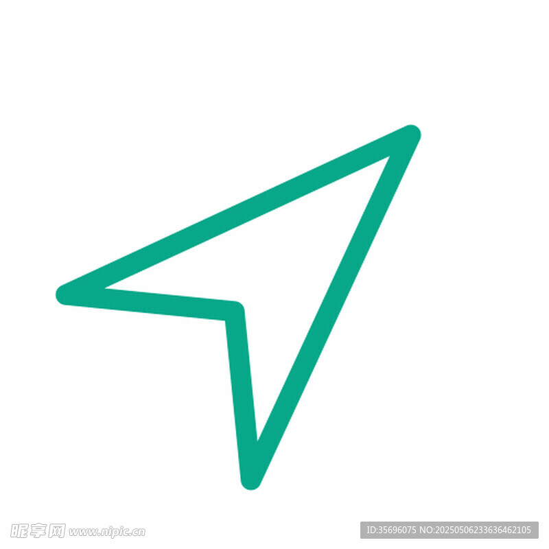 簡約箭頭圖標