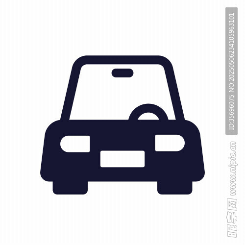 簡約汽車圖標