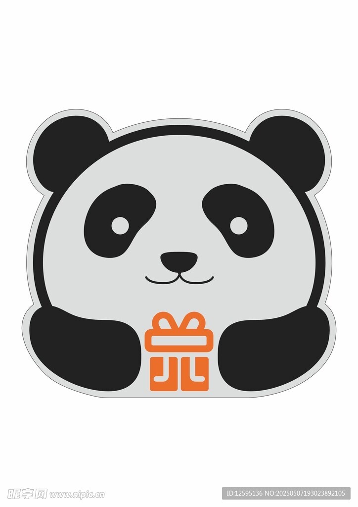 熊貓抱禮盒