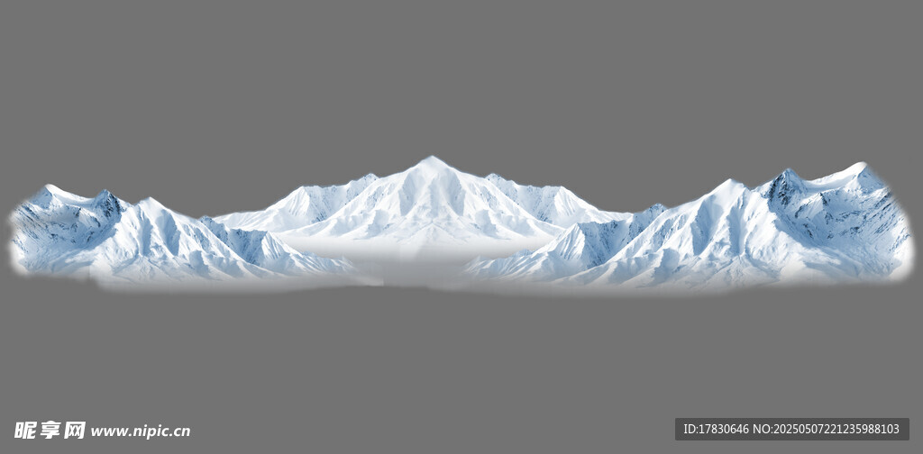 壯麗雪山景觀