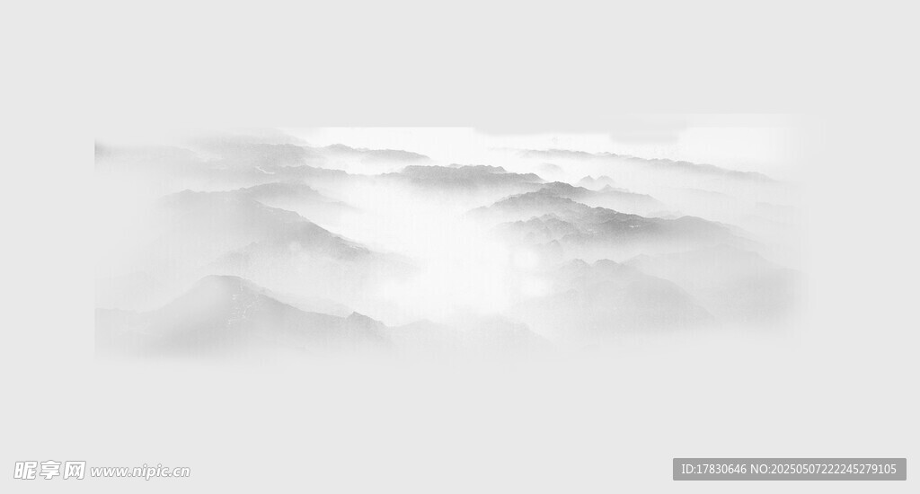 抽象灰白山水紋理背景圖
