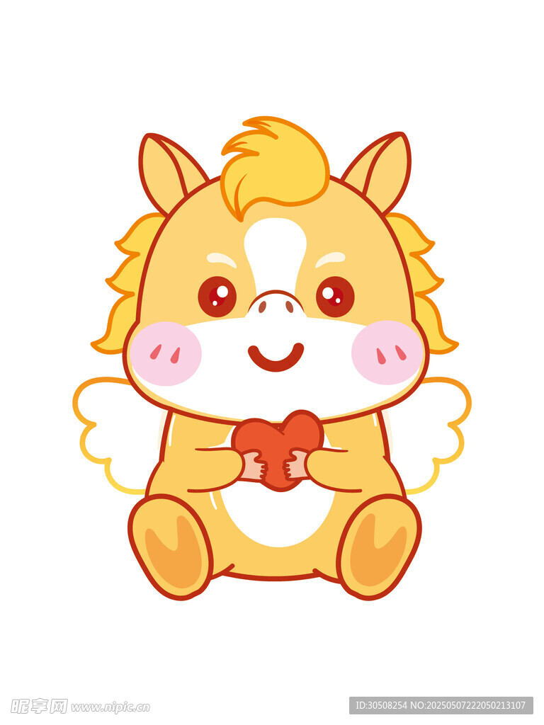 捧腹大笑駒