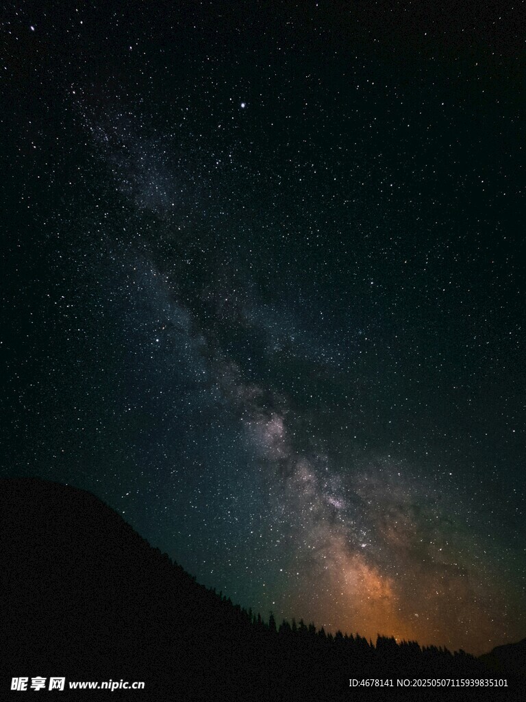 夜空下的璀璨星河