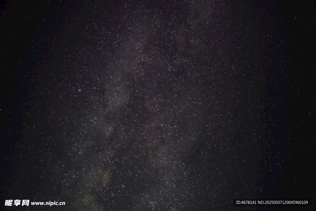 深邃星空銀河景象