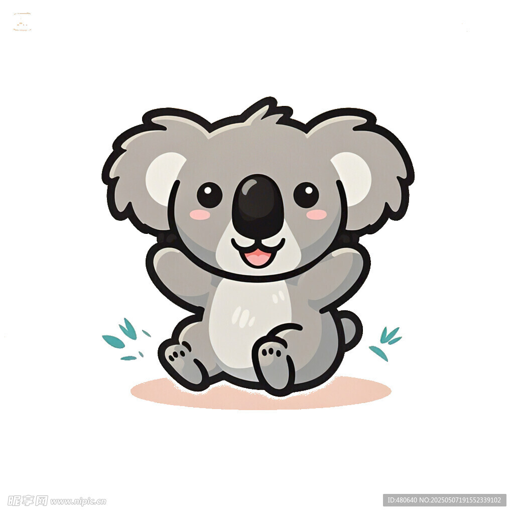 考拉卡通簡(jiǎn)筆畫