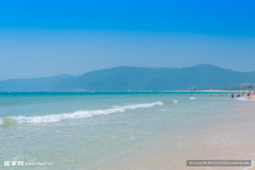 美麗海濱風光