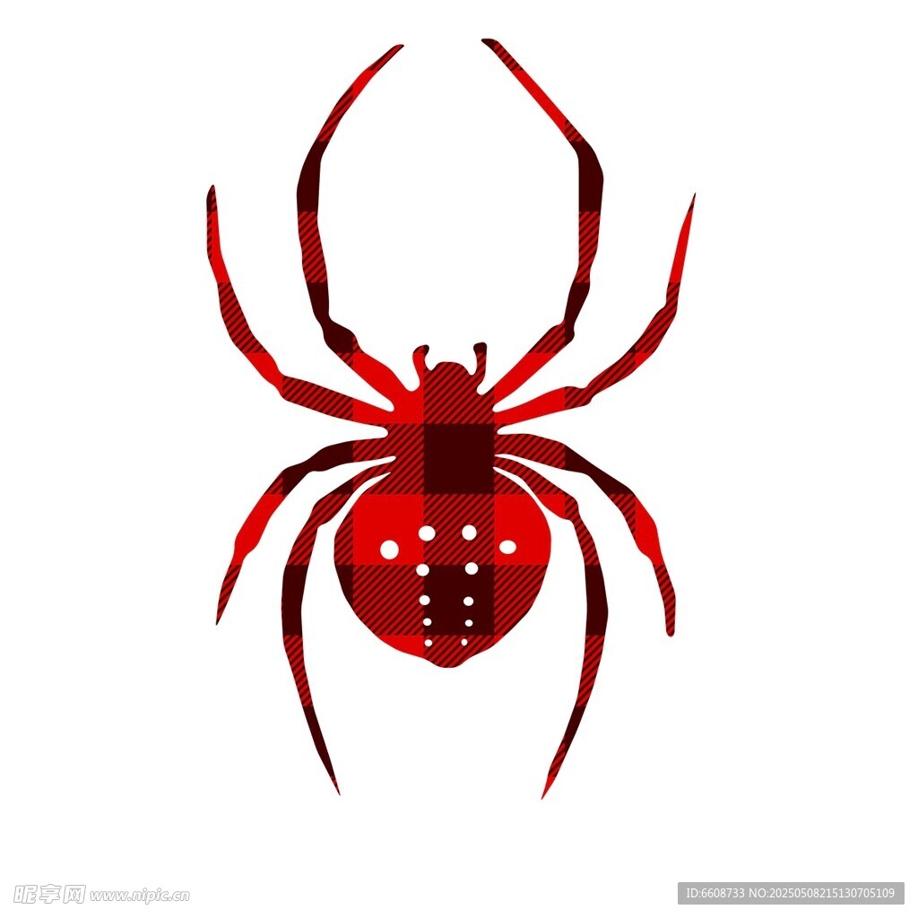 紅色蜘蛛插畫(huà)