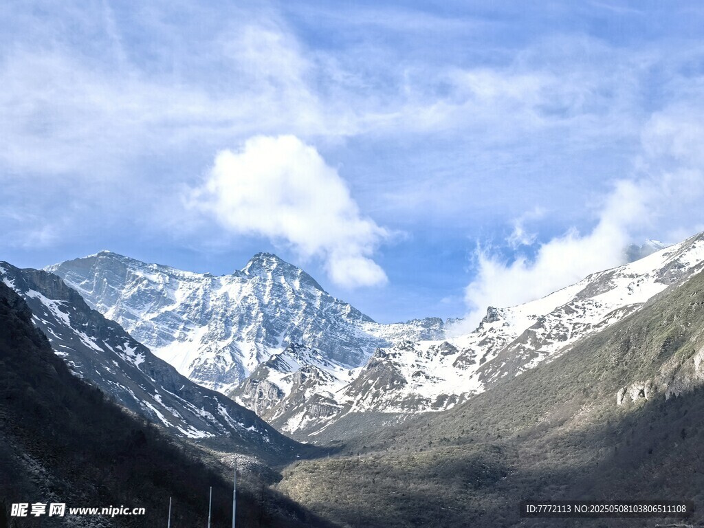壯麗雪山美景