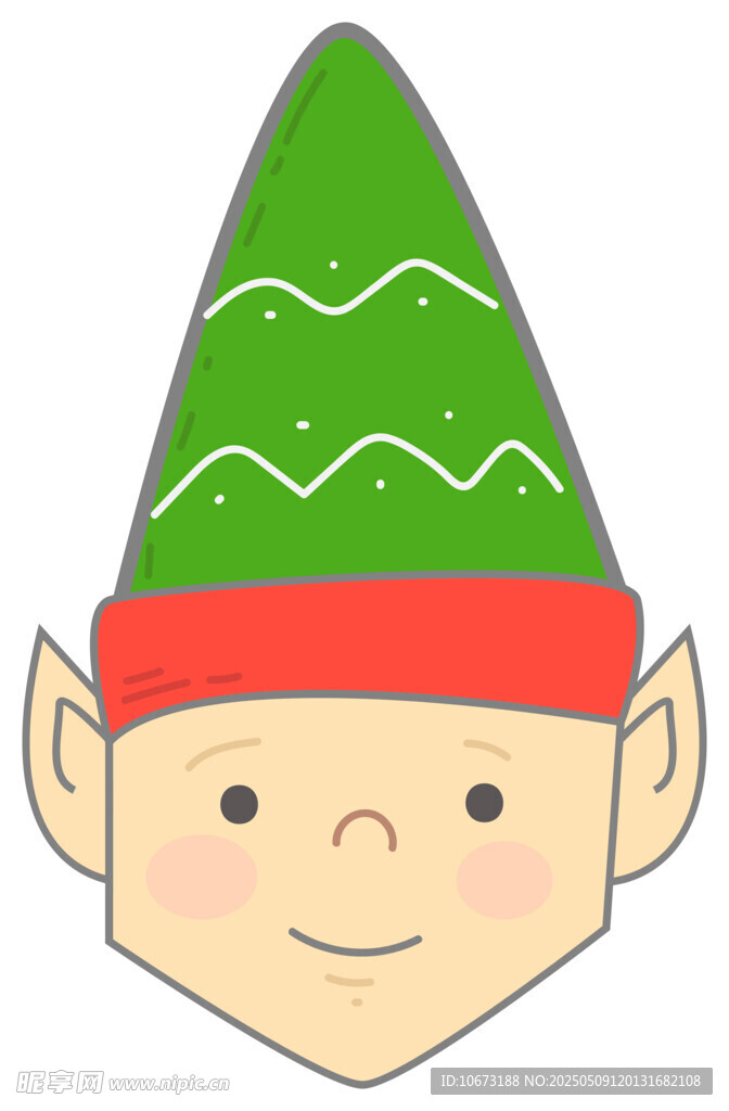 圣誕小精靈頭像