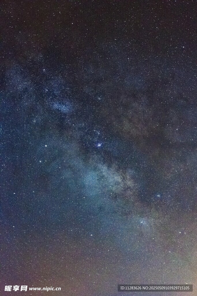 璀璨星空銀河壯麗美景
