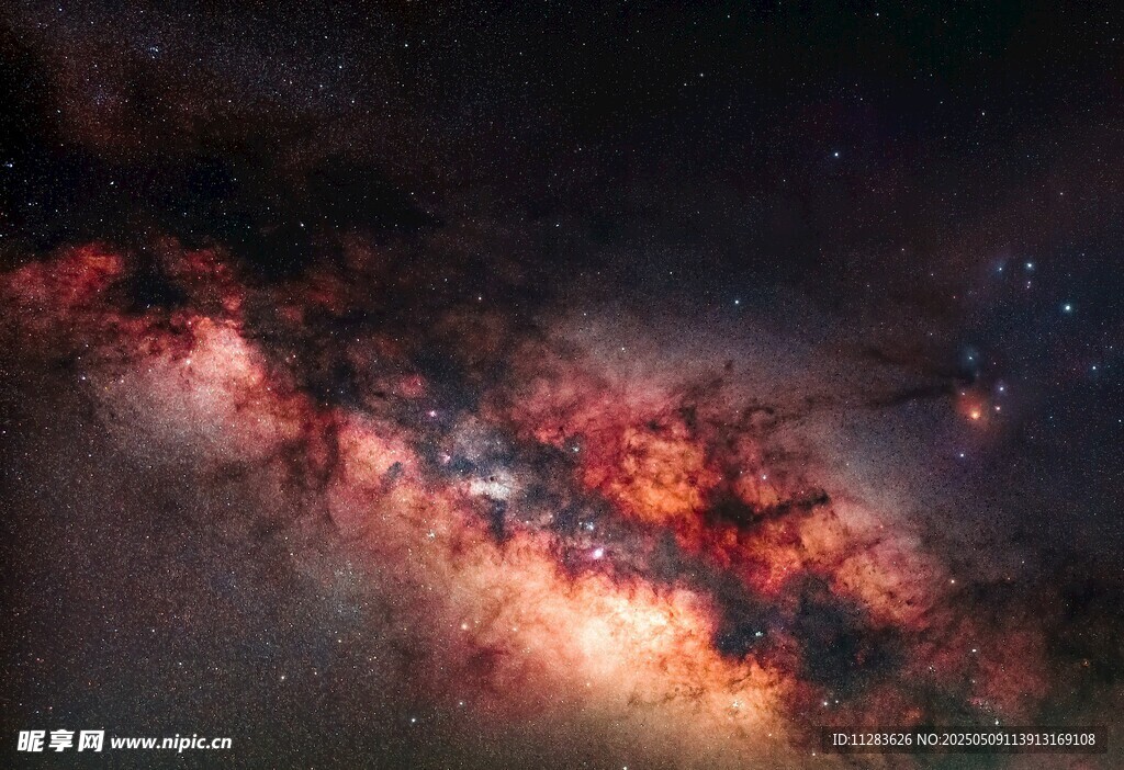 絢麗星云宇宙奇觀