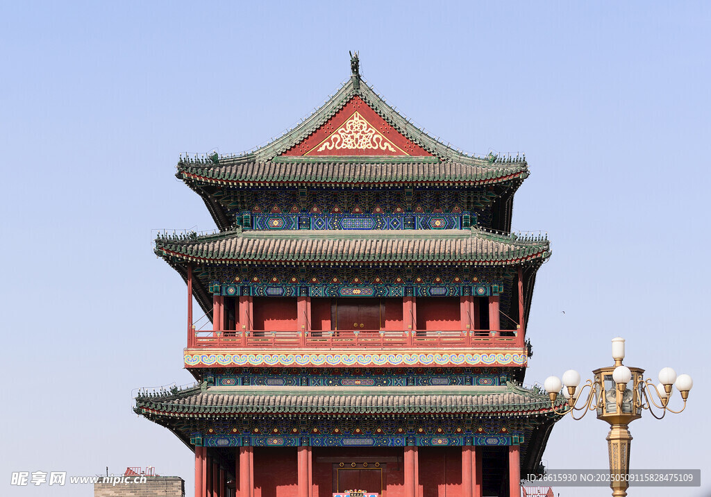 北京鼓樓古建筑風貌