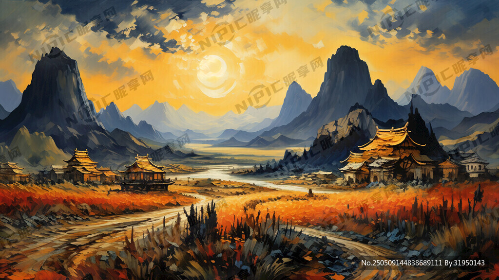 油畫(huà) 風(fēng)景畫(huà)