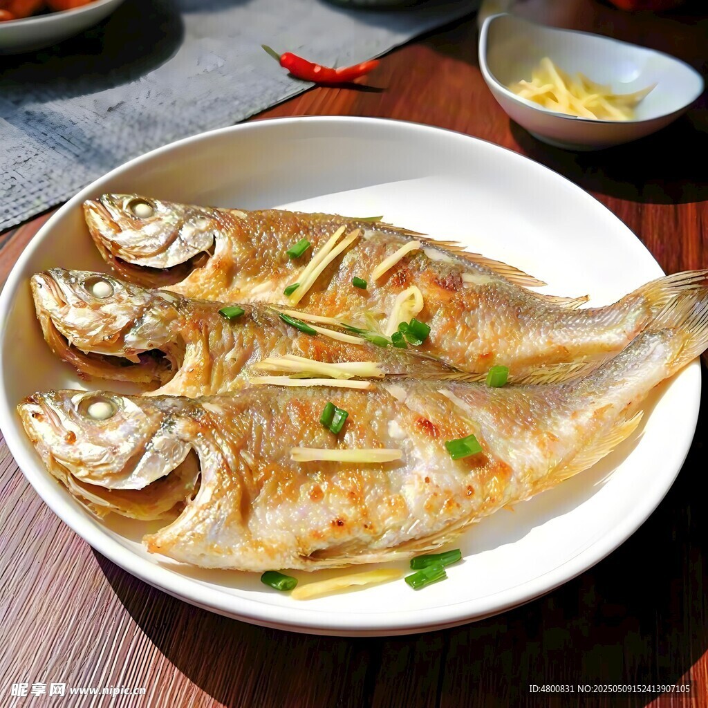 香煎小黃魚