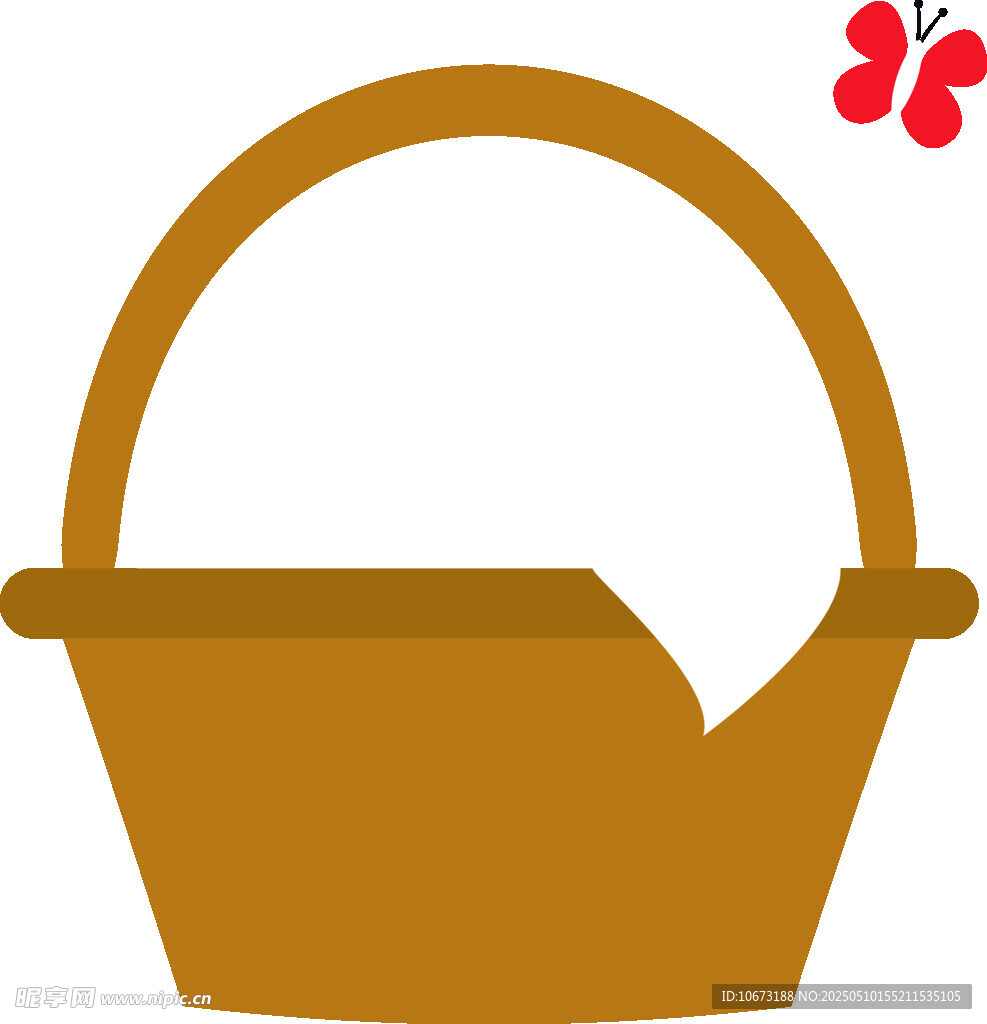 棕色提籃圖標(biāo)