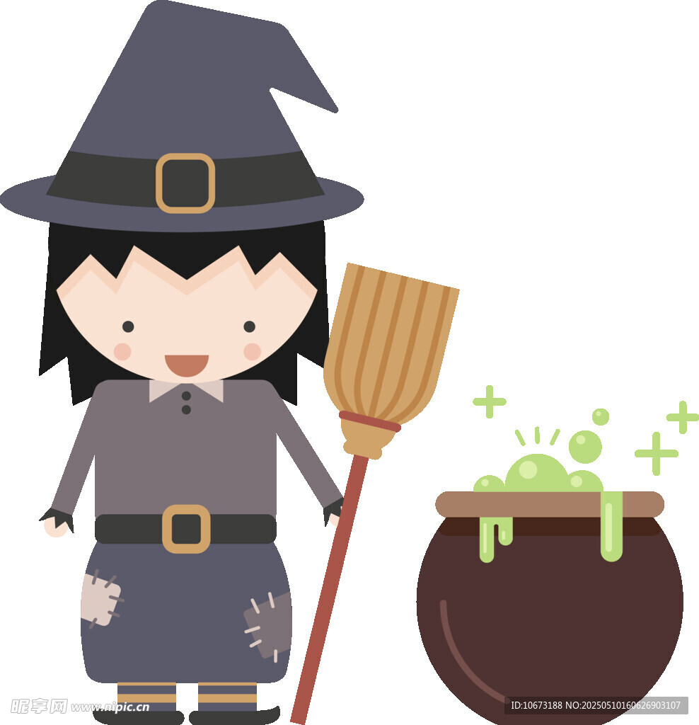 小女巫與魔法坩堝