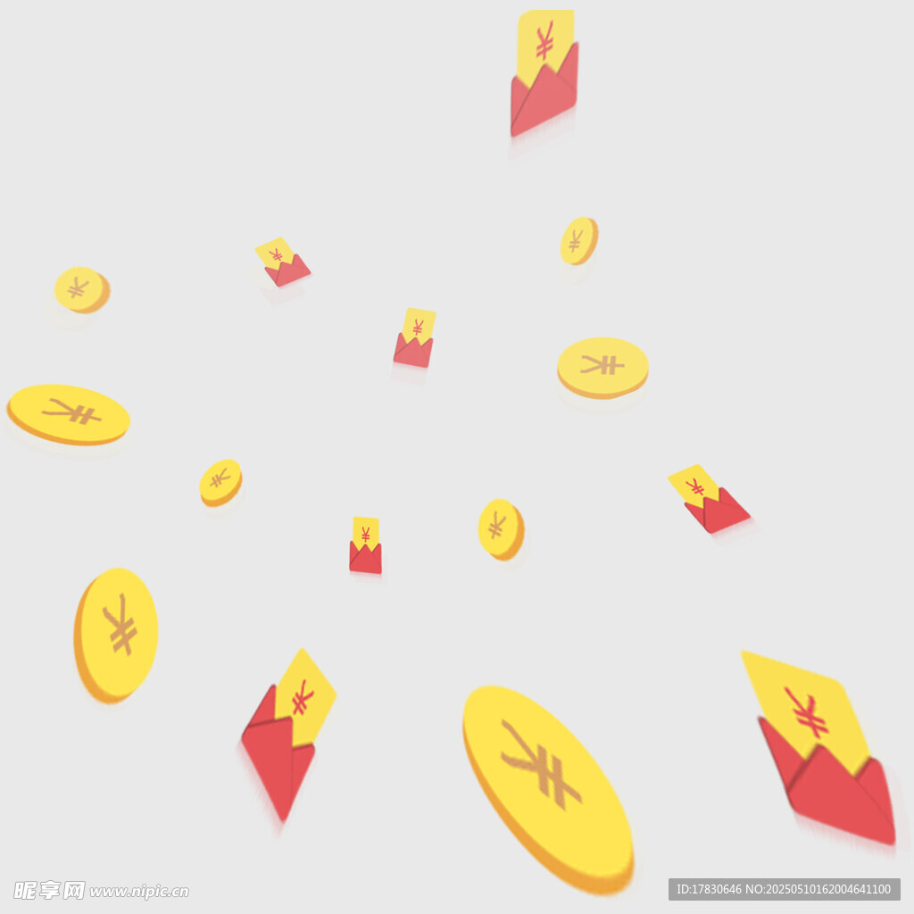 紅包金幣飛舞場景