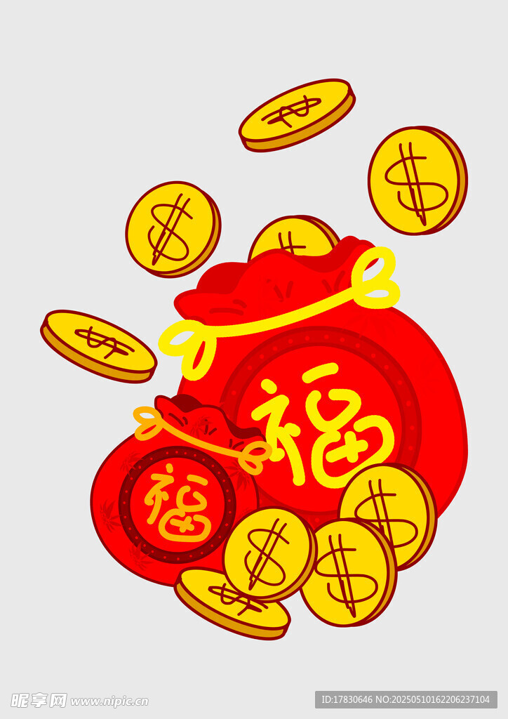 福袋金幣圖