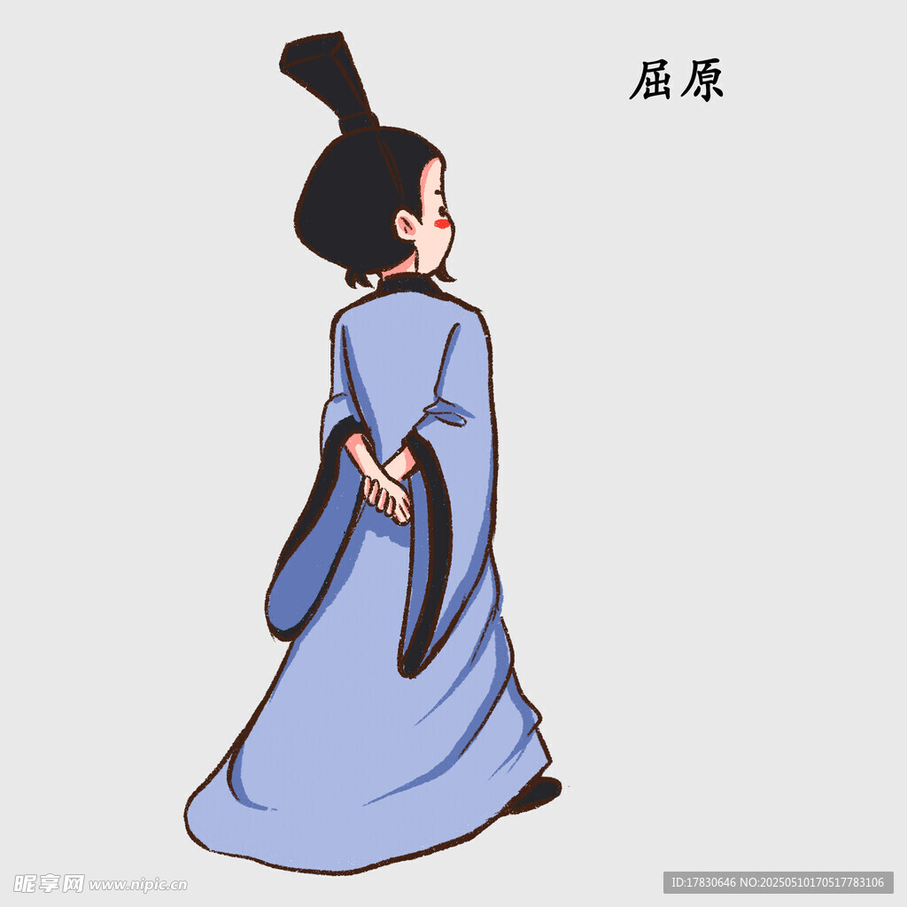 古風(fēng)女子背影
