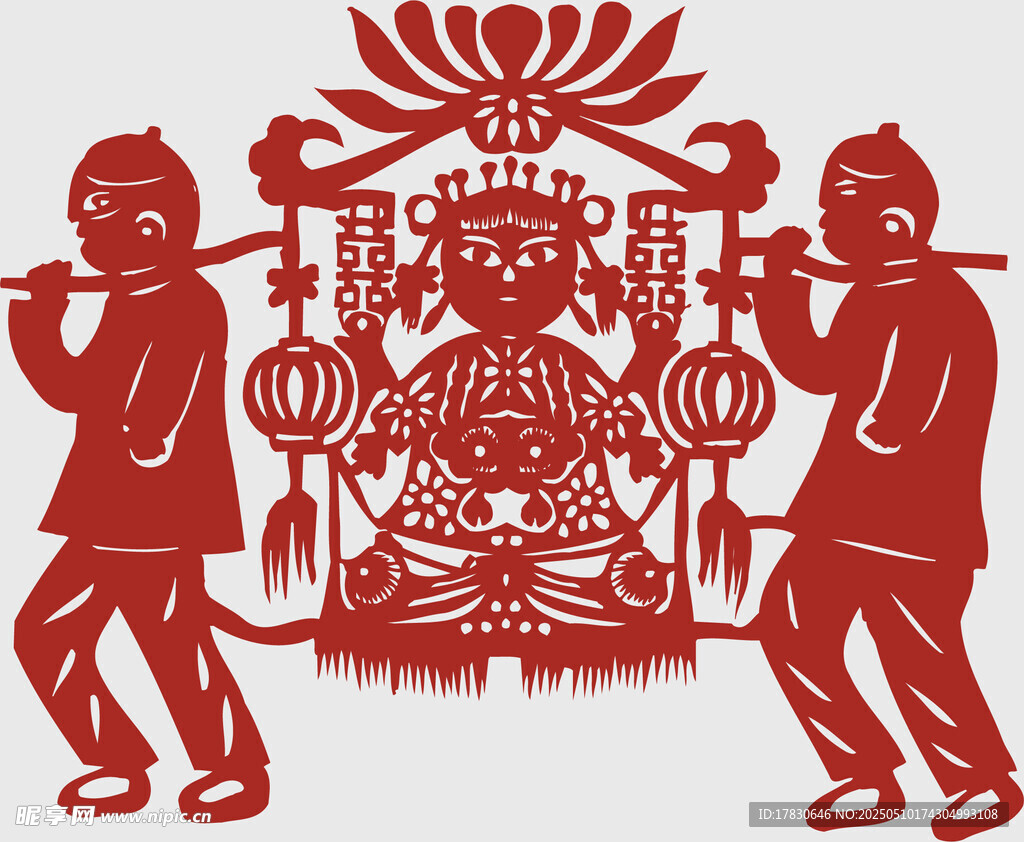 傳統(tǒng)剪紙藝術(shù)中的民俗場景