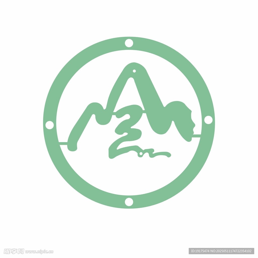 山脈圖標LOGO
