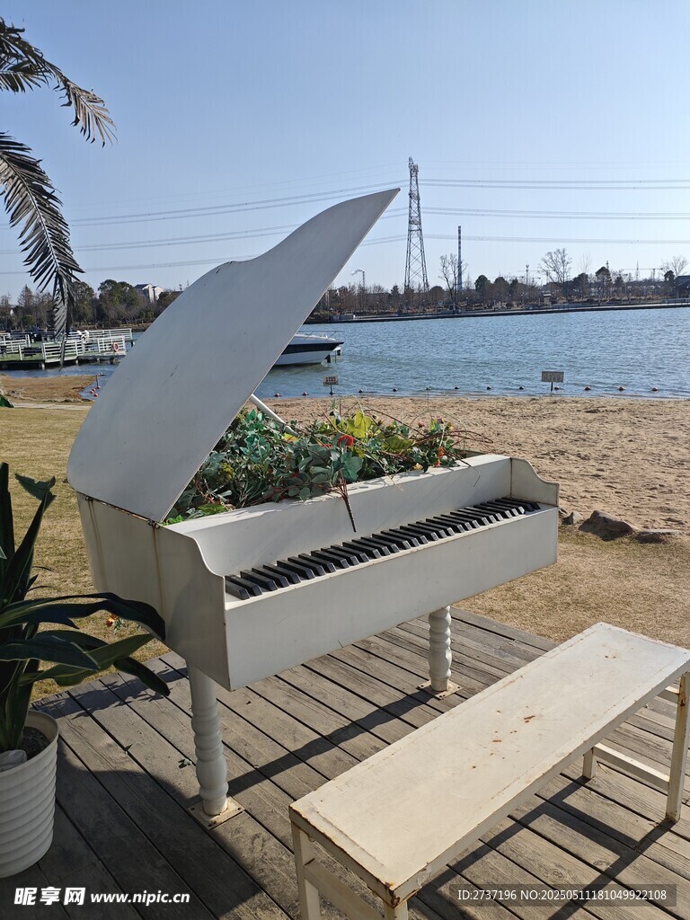 白色鋼琴