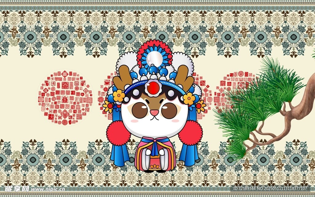 可愛(ài)雪人裝飾圖案設(shè)計(jì)
