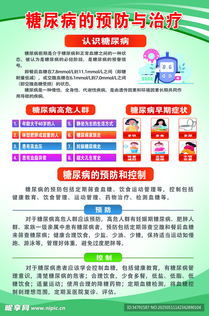 糖尿病的預(yù)防與治療要點(diǎn)