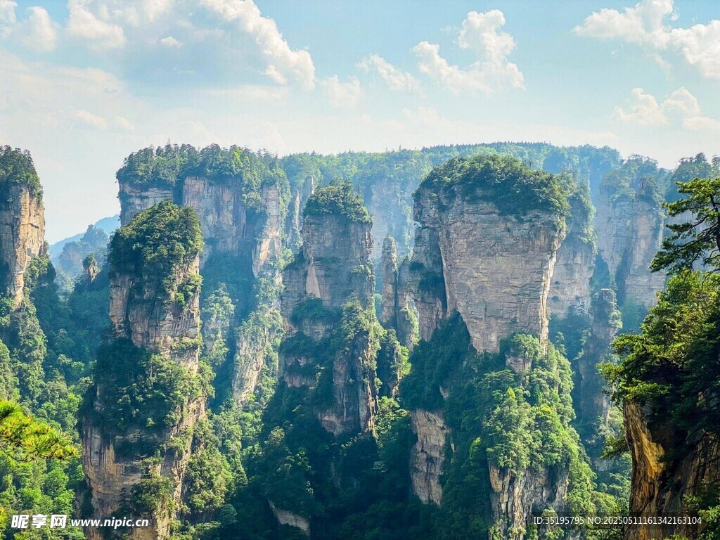 張家界奇峰美景
